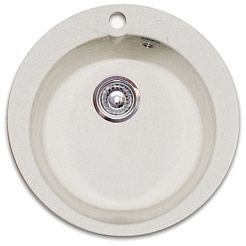 Granfest Мойка кухонная Rondo GF-R480 Белый – фотография-1